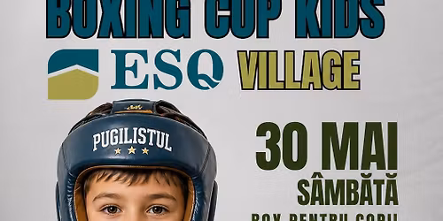 BOXING CUP KIDS ESQ VILLAGE 