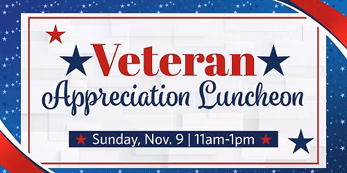 Veteran Appreciation Luncheon