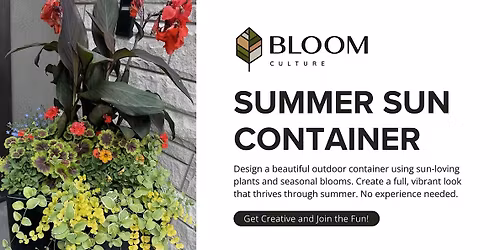 Summer Sun Container Workshop
