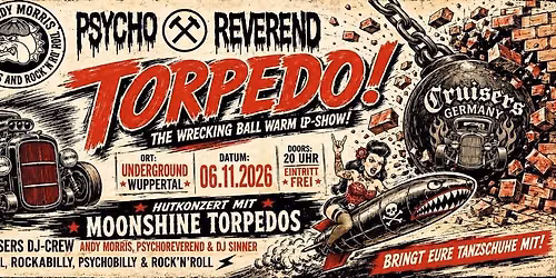 Ride this Torpedo! Cruisers Wrecking Ball Warm Up-Show!