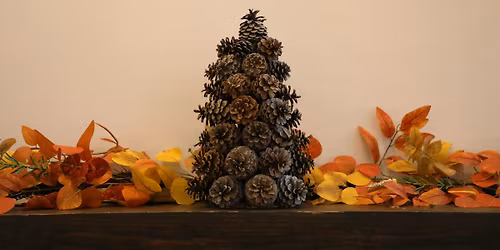 Pinecone Christmas Tree Making
