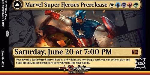 MtG Marvel Super Heroes Prerelease