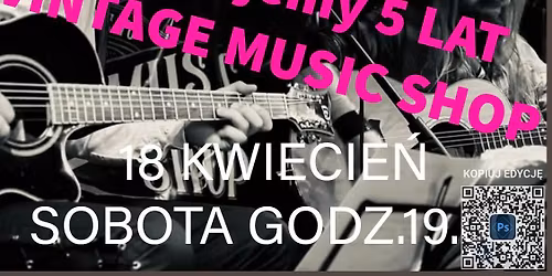 Pi\u0119ciolecie Vintage Music Shop 