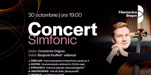 Constantin Grigore, Benjamin Kruithof \u0219i orchestra Filarmonicii Bra\u0219ov \u00een concert