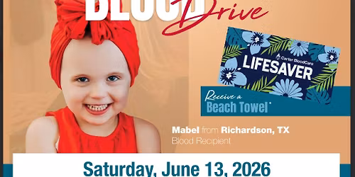 Blood Drive @American Legion Post 597