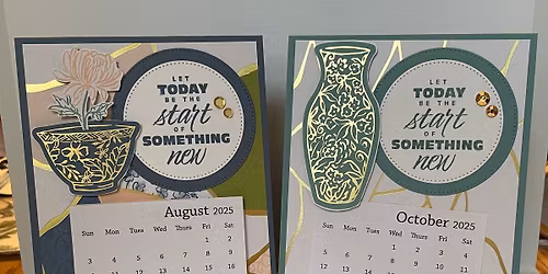 Mini 2026 Desk Calendar Workshop