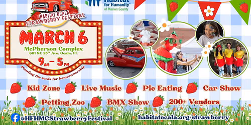 13th Anniversary Habitat Ocala Strawberry Festival 