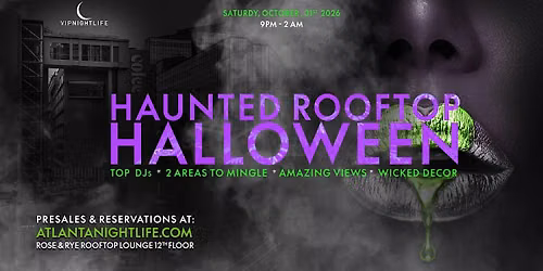 Haunted Rooftop | Atlanta Halloween Party