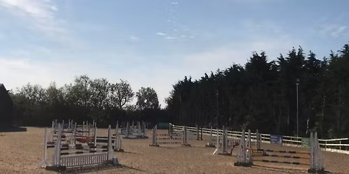 Mini & unaffiliated Showjumping in the indoor arena. 