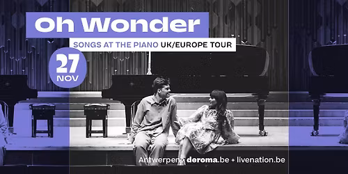 Oh Wonder in De Roma - uitverkocht!