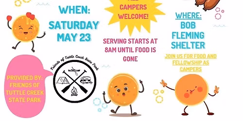 The Friends of Tuttle Creek\u2019s Annual Camper Appreciation Breakfast
