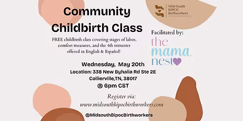 Memphis Community childbirth Class -May
