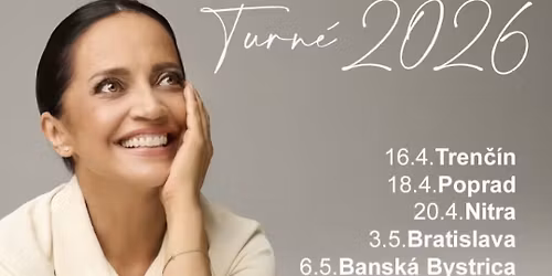 LUCIE B\u00cdL\u00c1 OBY\u010cEJN\u00c1 HOLKA TOUR 2026 \/ Nitra