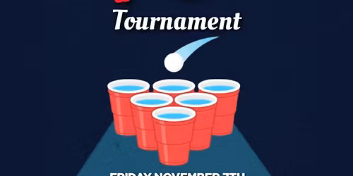 Cup pong tournament