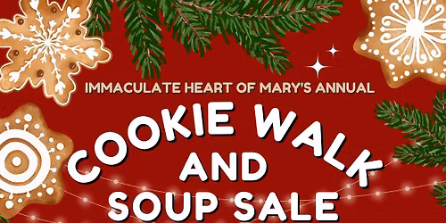 Annual Cookie Walk & Soup Sale