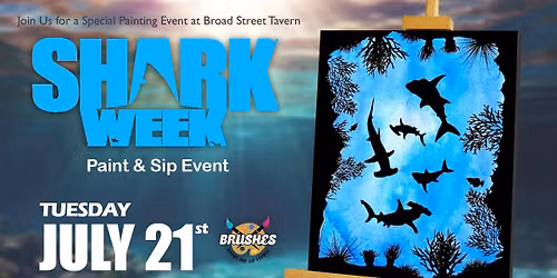 Shark Week Paint & Sip Night at Red Robin Schererville