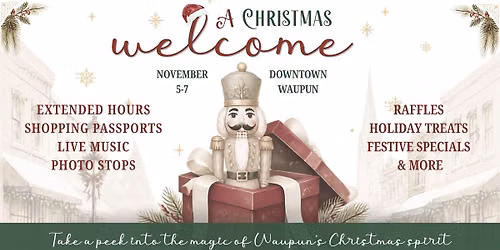 Waupun's "A Christmas Welcome"