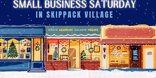 Small Business Saturday in Skippack Village 