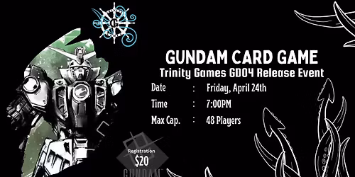 Gundam Card Game GD04 Release Event