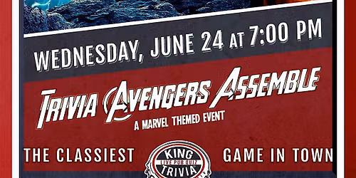 Marvel Trivia Night at 1700 Brewing