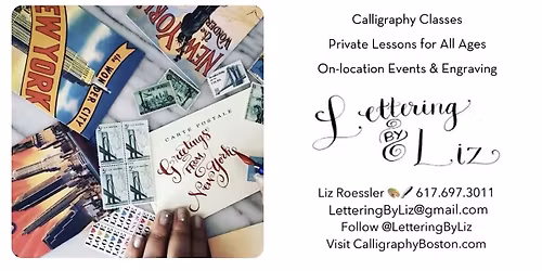 NYC Modern Calligraphy Class for Beginners