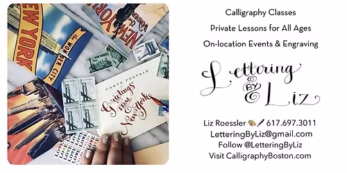 NYC Modern Calligraphy Class for Beginners