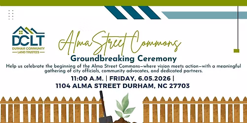 Alma Street Commons Groundbreaking Ceremony