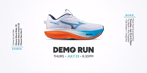 Demo Run | Mizuno Wave Rider 30 + Wave Inspire 22 + Neo Zen 2