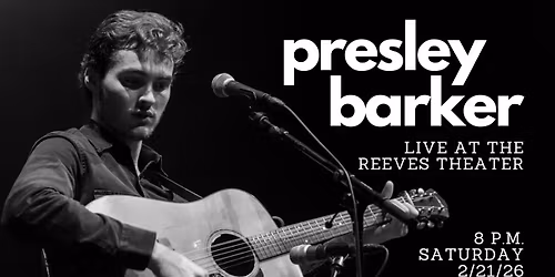 Presley Barker - Live at the Reeves