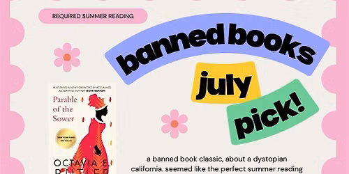 Banned Books Baddies - July Book Club