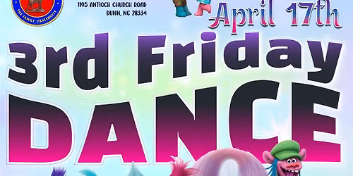 3rd Friday Dance - April 17, 2026 - The Twirling Trolls