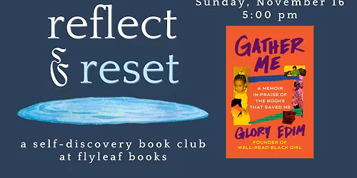Reflect & Reset Book Club - November Meeting