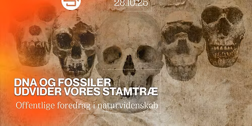 DNA og fossiler udvider vores stamtr\u00e6 \/\/ Studenterhus Odense