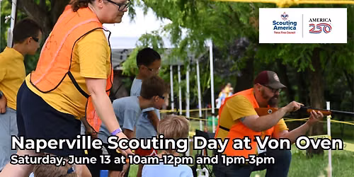 Naperville Scouting Day at Von Oven