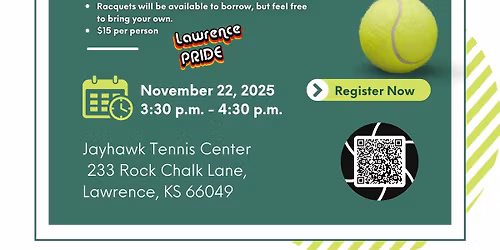 Serving Pride: November Tennis Clinic