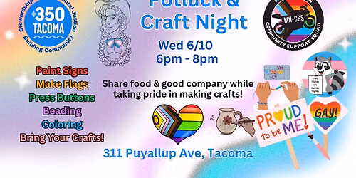 Potluck & Craft Night: Taking Pride in Crafts!