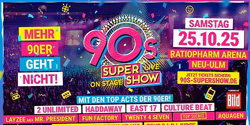 90s Super Show Ulm 2025