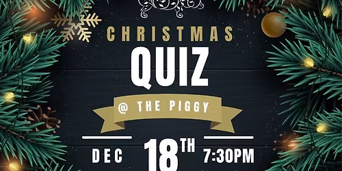THE PIGGY CHRISTMAS QUIZ 2025