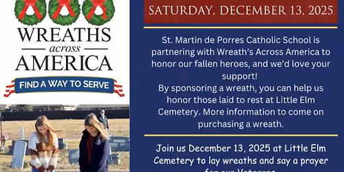 Wreaths Across America - Little Elm Cemetery