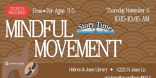 Mindful Movement Story Time