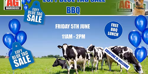 EOFY Blue Tag Sale BBQ