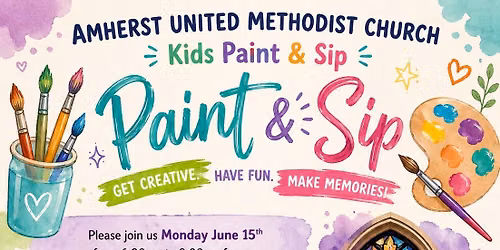 Kids Paint and Sip