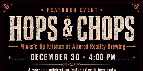 Hops and Chops - A dinner event