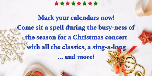 Christmas Concert *FREE* American Legion Band (Dept of WA)
