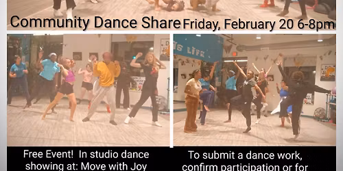 Dance Your Heart Community Dance Share