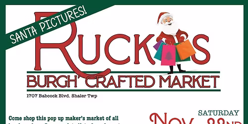 Burgh' Crafted Holiday Market & Santa Visit