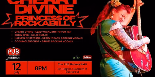 CHERRY DIVINE - Princess of Rockabilly la The PUB Universitatii