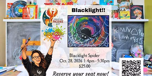 Blacklight Spider