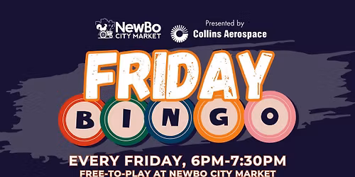 Friday Bingo at NewBo City Market