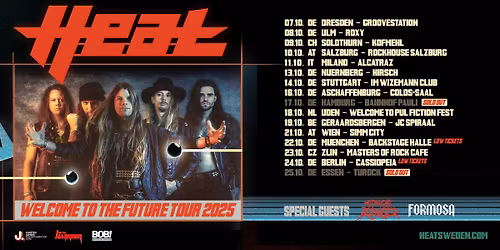 H.E.A.T. | Welcome To The Future | Essen (SOLD OUT)